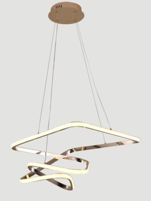 COLGANTE UNIQ LED 118W ORO