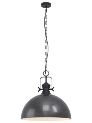 43215M COMBWICH LAMPARA EGLO COLGANTE ACERO NEGRO- CREMA COMBWICH 43215M