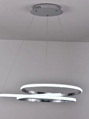 6142 C COLGANTE CARMEL LED 78W CROMO