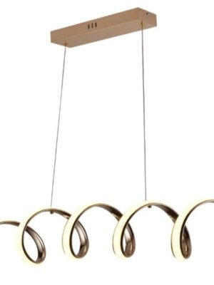 6432 g COLGANTE COSMOPOLITAN LED 82W ORO