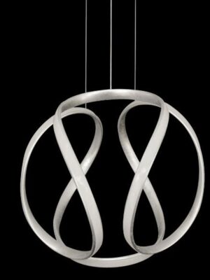 L48025 CH COLGANTE LED 36W VITA PLATA
