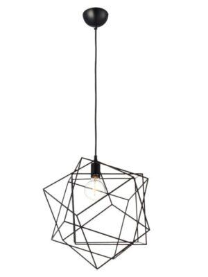 C082-NE LAMPARA TECHO NEGRO E27 MOD. C082/NE