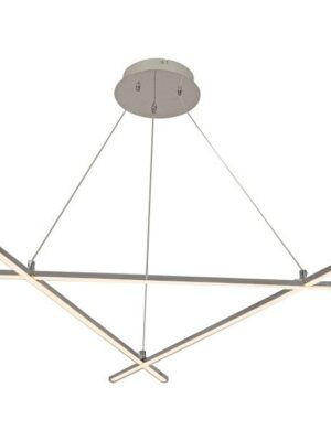 LAMPARA TECHO CROMADO LED MOD. CL-1085-LED/CR