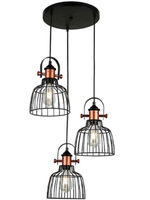 TH1250-3 COLGANTE AUREA NEGRO, COBRE TH1250/3