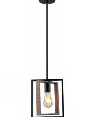 TH1820-C COLGANTE TABIA NEGRO MADERA TH1820/C