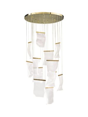Q10912-BG Q10912-BG LAMPARA WAVE ORO
