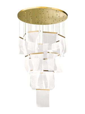 Q10920-BG Q10920-BG LAMPARA WAVE ORO