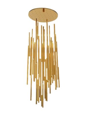 Q30050-GD COLGANTE MINHA DORADA 50 LUCES