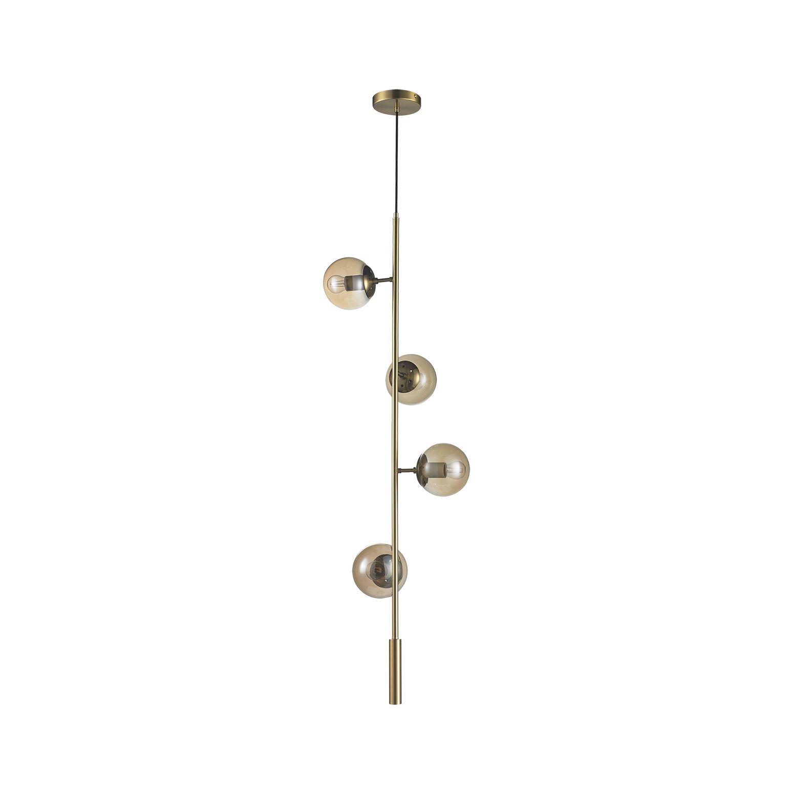 Q81494-BRZ LAMPARA TULIP BRONCE