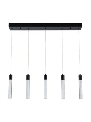 Q90105-BK LAMPARA MANHATTAN NEGRO
