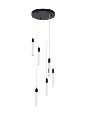 Q90106-BK LAMPARA MANHATTAN NEGRO