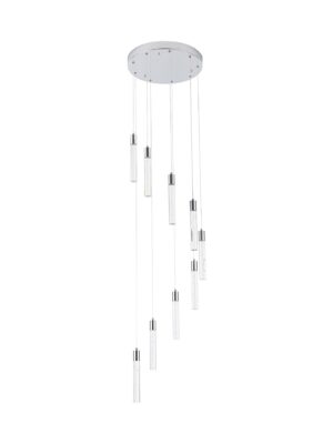 Q90109-CH LAMPARA MANHATTAN CROMO