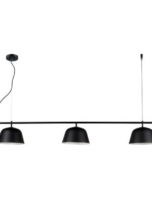 Q93083-BK LAMPARA CHAPLIN NEGRO
