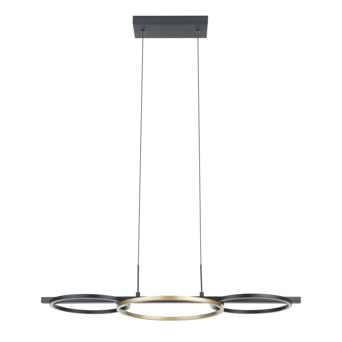 205746A LAMPARA COLGANTE BOYAL 2 LUZ LED