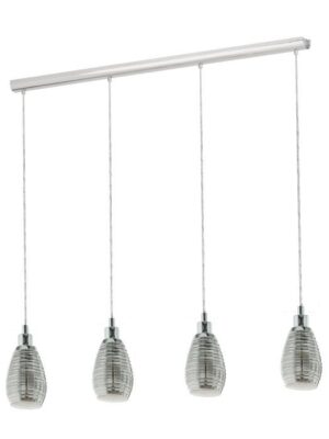39504 39504M LAMPARA COLGANTE SIRACUSA 4 LUCES E26