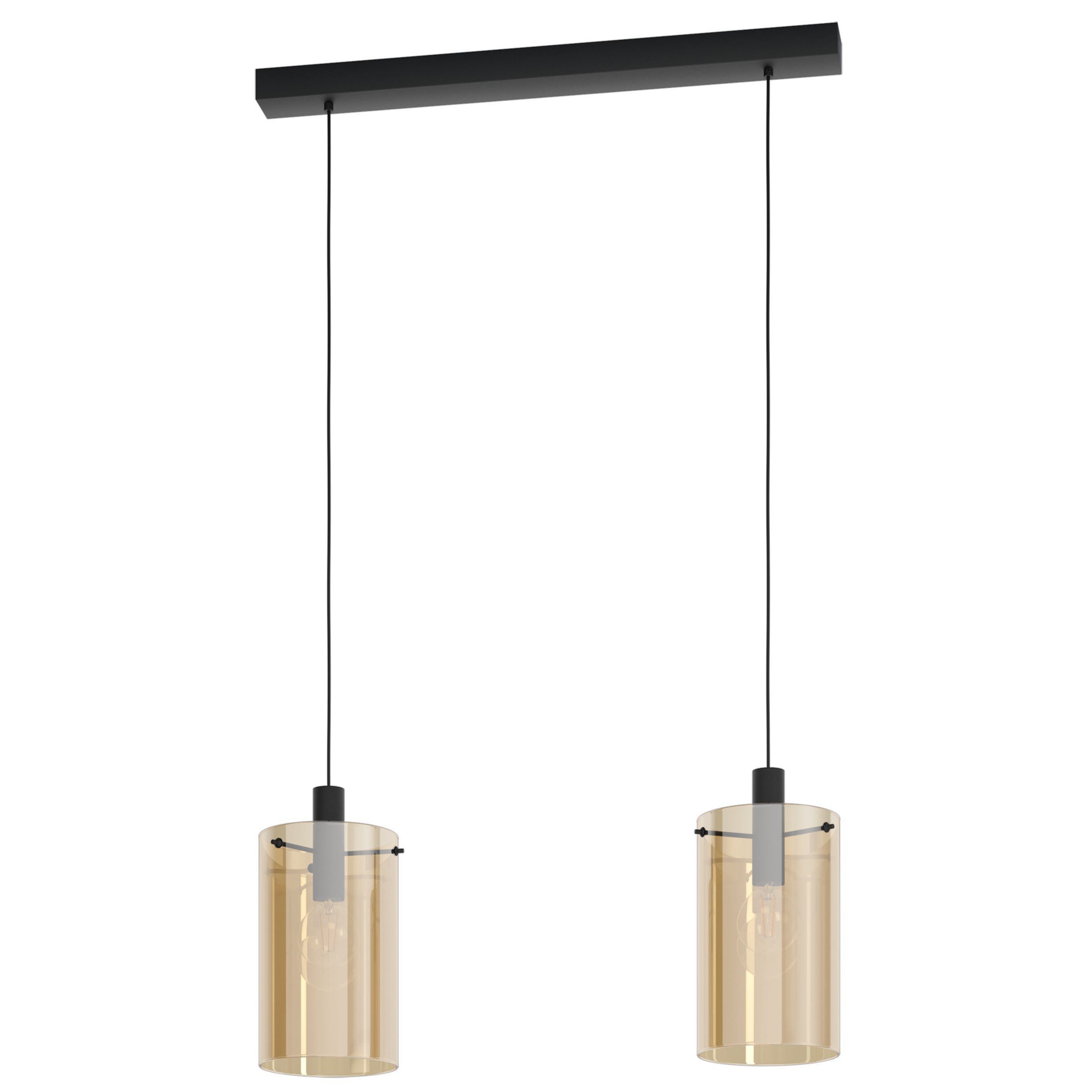 39538 LAMPARA COLGANTE POLVERARA 2 LUCES E27