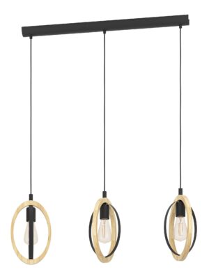 43462 43462 LAMPARA COLGANTE BASILDON 3 LUCES E27