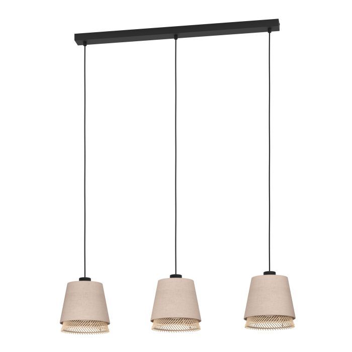 43976 LAMPARA COLGANTE TABLEY 3 LUCES E27