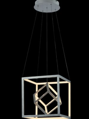 L49030 SL L49030 SL LAMPARA COLGANTE CUBE LUZ LED