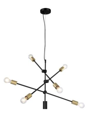 c3022-6or C3022-6/OR LAMPARA COLGANTE 6 LUCES E26