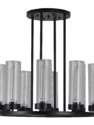 2CLZM71 LÁMPARA COLGANTE 8 LUCES E26