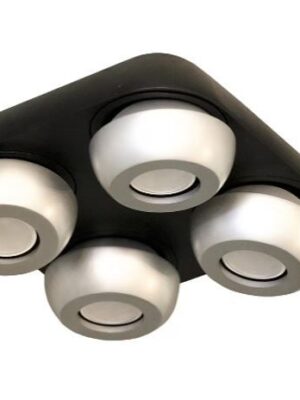 4PLUE02 LÁMPARA TECHO 4 LUCES GU10