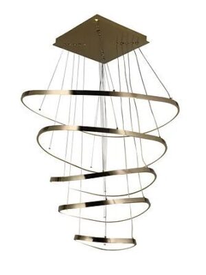 7662-5-G LAMPARA COLGANTE RIPPLE LED