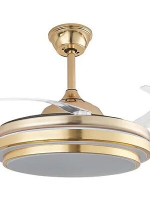 8963-FG LAMPARA VENTILADOR GENOVA LED