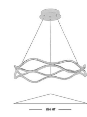 9249-CH LAMPARA COLGANTE MARA LED