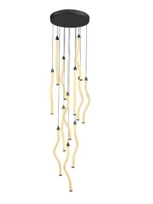 9264-CH LAMPARA COLGANTE YANZI LED