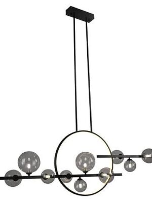 9402-B LAMPARA COLGANTE MORAE LED + 10 LUCES G9