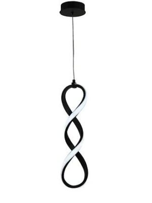 9707-B LAMPARA COLGANTE SPIRAL LED