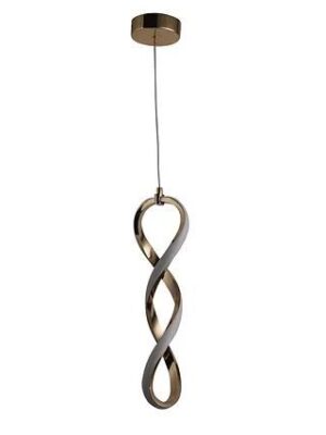 9707-G LAMPARA COLGANTE SPIRAL LED