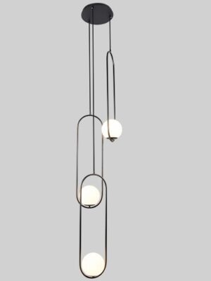 Q41723-BK Q41723-BK LAMPARA COLGANTE ORBIT 3 LUCES E26