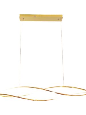 Lámpara de Techo LED Colgante Horizontal Aki 75W – Oro