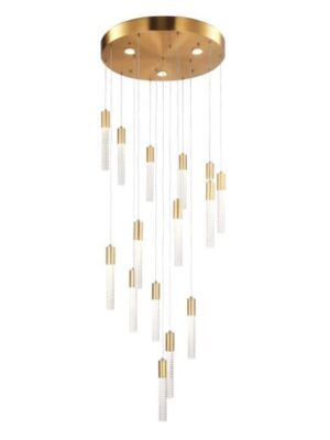 2CLAT102 2CLAT102 LAMPARA COLGANTE 3 LUCES GU10|LED