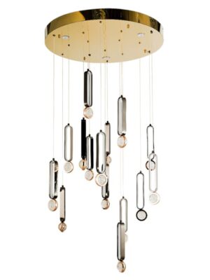 2CLAT104 2CLAT104 LAMPARA COLGANTE 3 LUCES GU10|LED