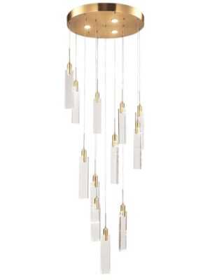2CLAT112 2CLAT112 LAMPARA COLGANTE 3 LUCES GU10|LED