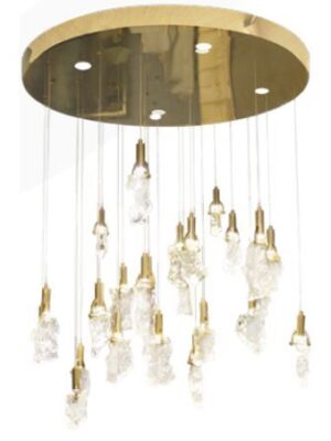 2CLAT98 2CLAT98 LAMPARA COLGANTE 4 LUCES GU10|LED