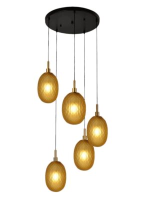 2CLZM110 LAMPARA COLGANTE 5 LUCES G9