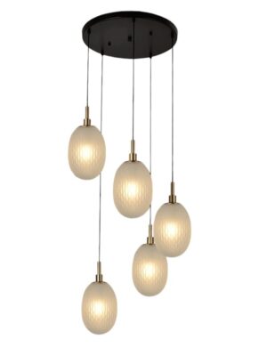 2CLZM111 LAMPARA COLGANTE 5 LUCES G9