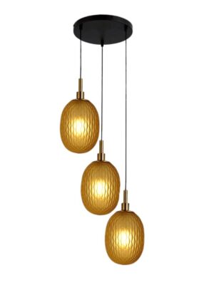 2CLZM112 LAMPARA COLGANTE 3 LUCES G9
