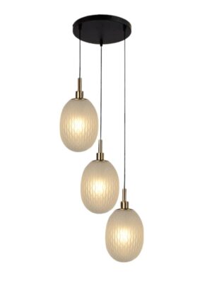 2CLZM113 LAMPARA COLGANTE 3 LUCES G9