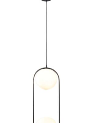 Q41722-BK Q41722-BK LAMPARA COLGANTE ORBIT 2 LUCES E26
