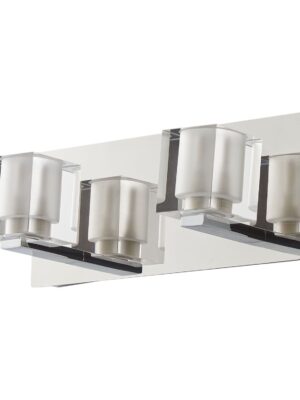 Q22032-CH Q22032-CH LAMPARA PARED RUBIC 2 LUCES G9