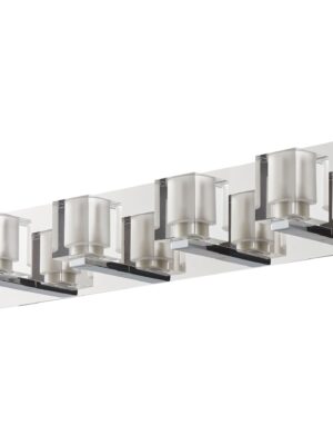 Q22034-CH Q22034-CH LAMPARA PARED RUBIC 4 LUCES G9