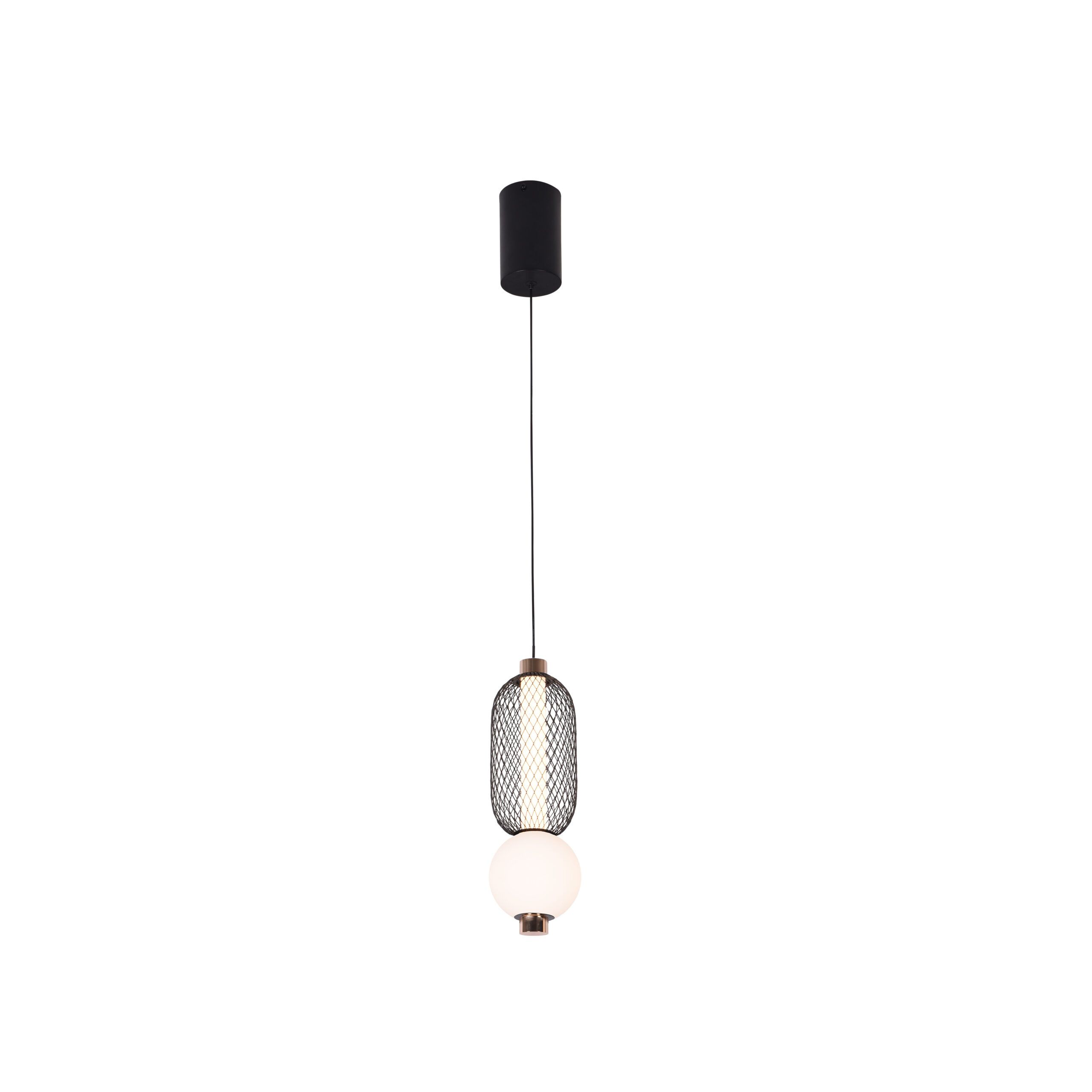 Q26016-BKGD LAMPARA COLGANTE CAIRO LED