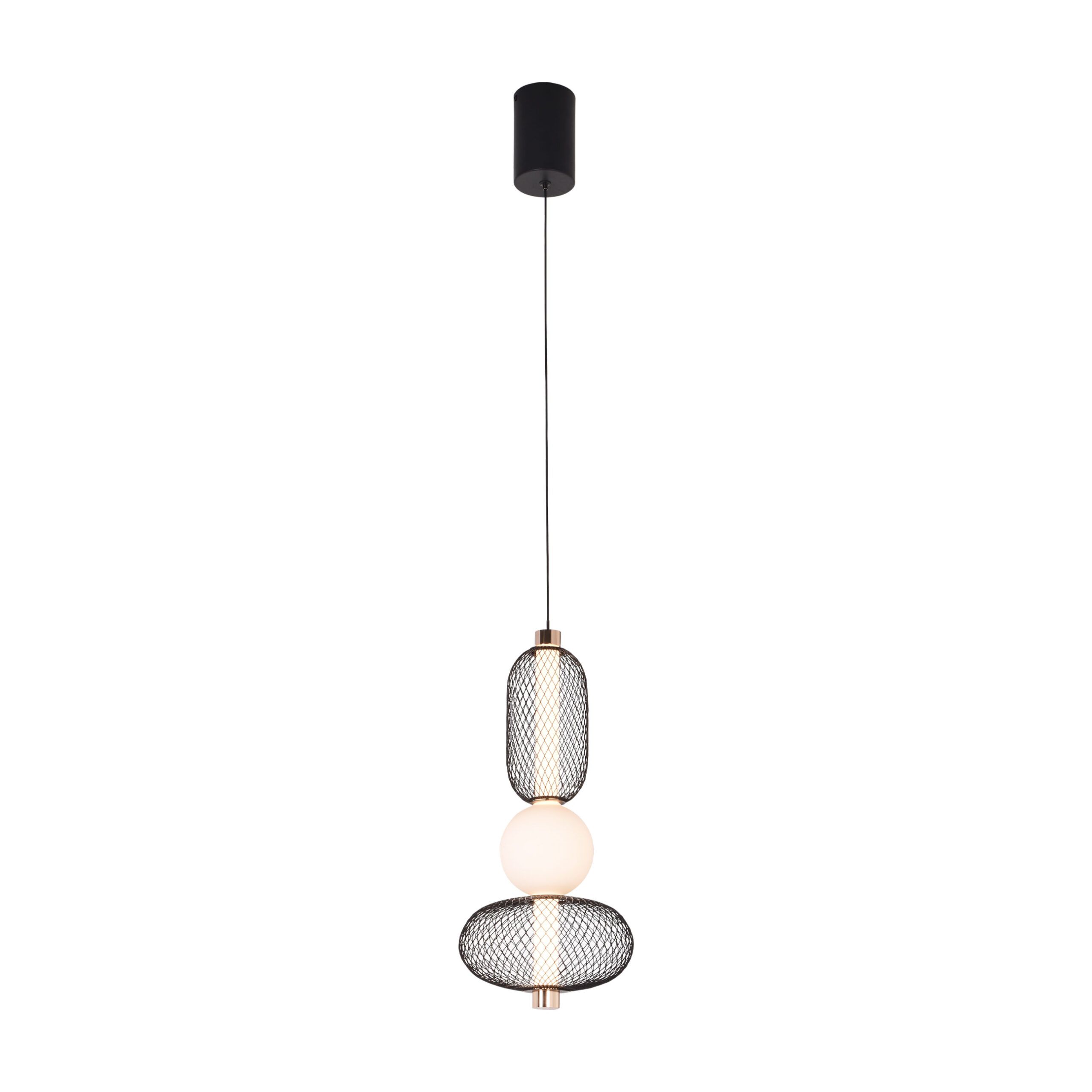 Q26017-BKGD LAMPARA COLGANTE CAIRO LED