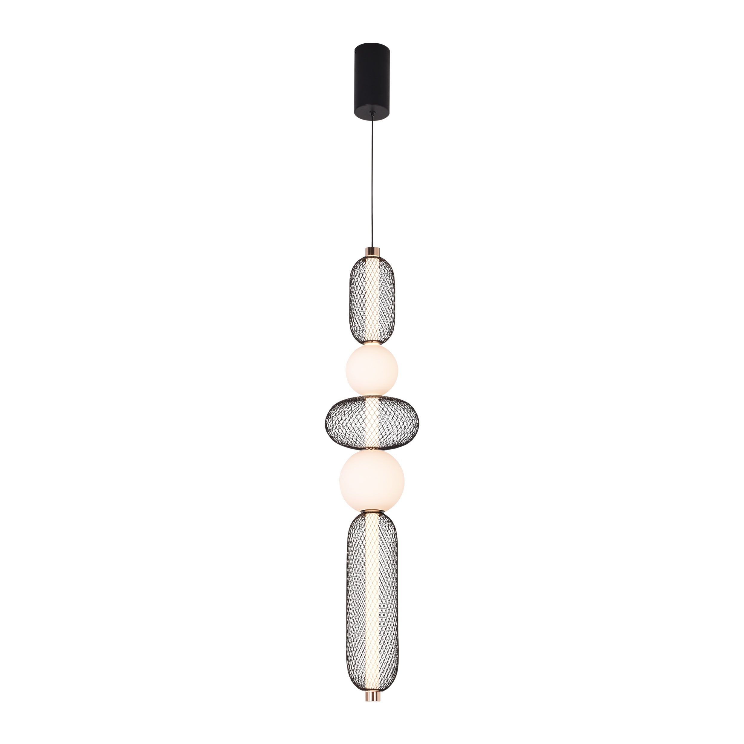 Q26018-BKGD LAMPARA COLGANTE CAIRO LED