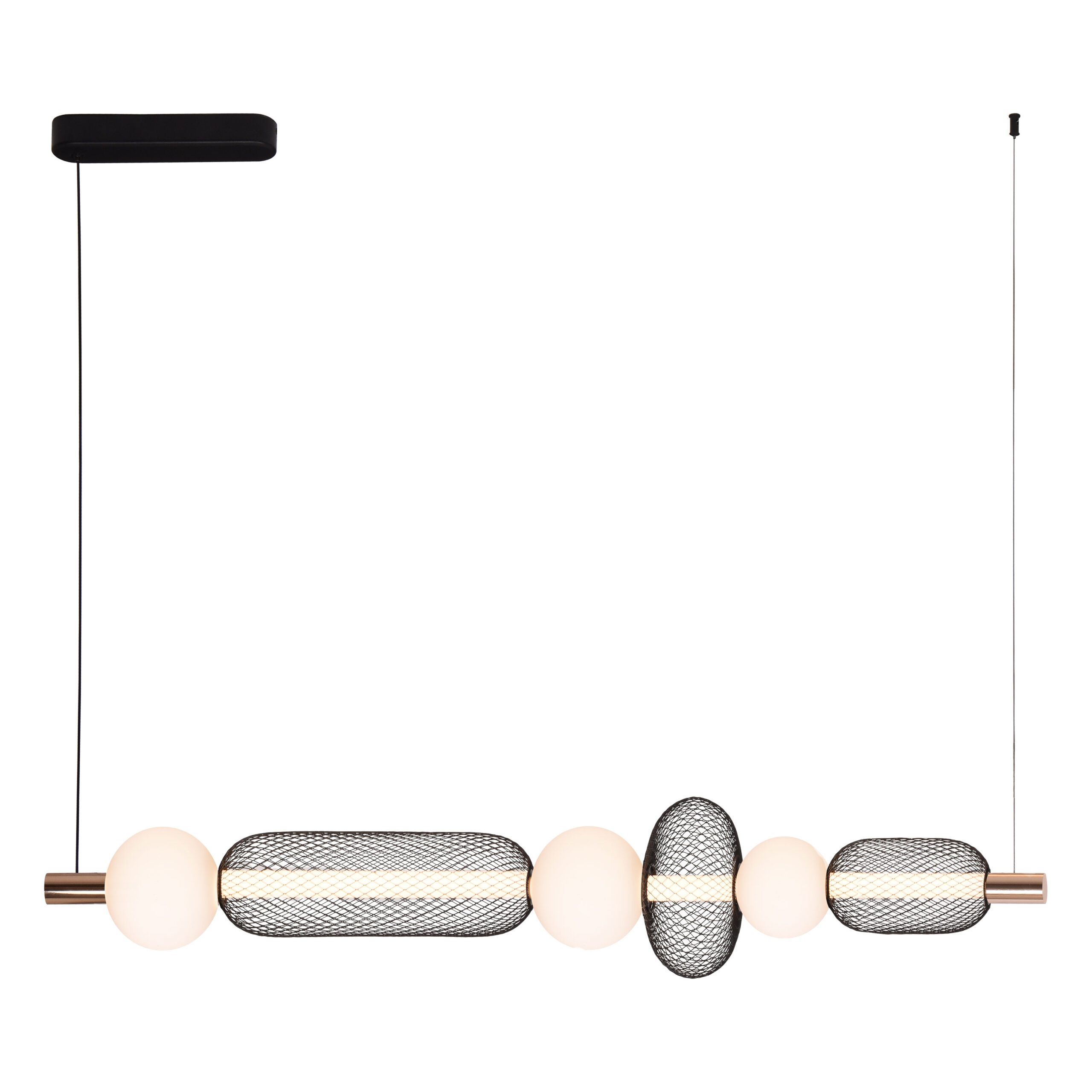 Q26019-BKGD LAMPARA COLGANTE CAIRO LED